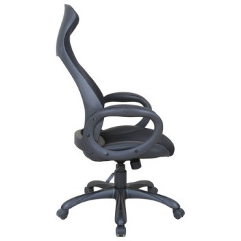 Кресло офисное BRABIX Genesis EX-517 (черное) в Веселовском - veselovskoe.mebel54.com | фото