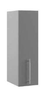Ройс П 200 Шкаф верхний (Графит софт/корпус Серый) в Веселовском - veselovskoe.mebel54.com | фото