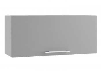 Ройс ПГ 800 Шкаф верхний горизонтальный (Графит софт/корпус Серый) в Веселовском - veselovskoe.mebel54.com | фото